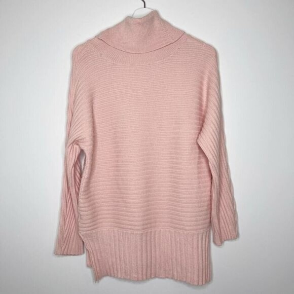 PHILOSOPHY Pink Ribbed Turtle Neck Sweater  - Picture 7 of 9